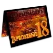 zaproszenia z koperta urodziny 18 freedom 1 szt