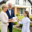 zaproszenie na komunie dla dziewczynki rozowe serce 15x15 cm 1 szt