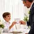 zaproszenie na pierwsza komunie swieta boho personalizowane z imieniem koperta x1