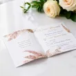 zaproszenie na pierwsza komunie swieta boho personalizowane z imieniem koperta x1