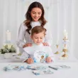 zaproszenie na pierwsza komunie swieta chlopiec w albie personalizowane z imieniem koperta x1