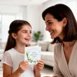zaproszenie na pierwsza komunie swieta konwalie personalizowane z imieniem koperta x1