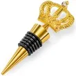 zatyczka do wina korona krolewska zloty gadgetmaster