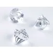 zawieszka diament bezbarwna 3 1x3 7cm 5 szt