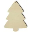 zawieszka drewniana choinka judytka 63 x 85 mm