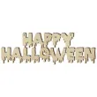 zawieszka drewniana happy halloween 240 x 81 mm 10 szt