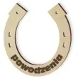 zawieszka drewniana podkowa 39 powodzenia grawerowana