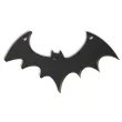 zawieszka hdf nietoperz czarna 77 x 43 mm