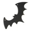 zawieszka hdf nietoperz olbrzymi czarna 165 x 100 mm