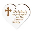 zawieszka hdf podziekowania chrzest sw krzyz bialy 5 cm 5 szt