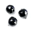 zawieszka kula czarna 3 5x4 1cm 5szt 1op