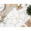 zawieszki dekoracyjne drewniane gwiazdy partydeco 3 szt