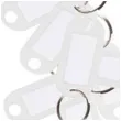 zawieszki do kluczy biurowe biale d rect 10 szt