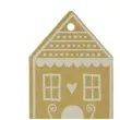 zawieszki do prezentow craft fun series piernikowy domek brazowe titanium 8 szt