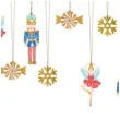 zawieszki do prezentow dziadek do orzechow mix partydeco 12 szt