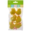 zawieszki kurczaczki wielkanocne arpex 4 5 cm 6 szt