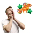 zestaw balonow foliowych dino t rex godan 5 szt