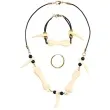 zestaw bizuteria z kosci widmann
