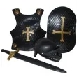 zestaw czarny rycerz deluxe funnyfashion