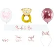 zestaw dekoracji bride to be slubne akcesoria i balony partydeco 23 szt