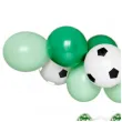 zestaw dekoracji football party zielono czarny partydeco 1kpl