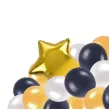 zestaw dekoracji happy birthday balony baner zloty arpex 53 elementy