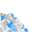 zestaw dekoracji happy birthday balony topper niebieski arpex 53 elementy