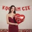 zestaw dekoracji na walentynki balony girlanda platki roz konfetti swieczki serca kocham cie