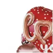 zestaw dekoracji na walentynki rocznice wesele balony serca 9 elementow