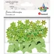 zestaw dekoracyjny naklejki cekiny motyle i kwiaty zielony titanum
