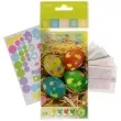 zestaw do zdobienia jajek barwniki naklejki mix arpex