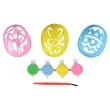 zestaw do zdobienia jajek szablony i farbki mix arpex