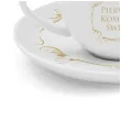 zestaw filizanka ze spodkiem komunia ornament bgtech 190 ml