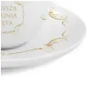 zestaw filizanka ze spodkiem komunia ornament bgtech 190 ml