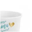 zestaw filizanka ze spodkiem najlepsza mama na swiecie biala bgtech 400 ml