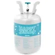 zestaw imprezowy happy birthday butla z helem mix balonow wstazka folat