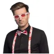 zestaw imprezowy krwawy elegant okulary muszka szelki boland