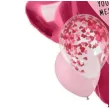zestaw imprezowy love butla z helem mix balonow wstazka folat