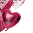 zestaw imprezowy love butla z helem mix balonow wstazka folat