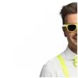 zestaw imprezowy neon okulary muszka szelki zolty boland