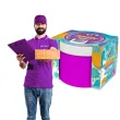 zestaw jiggly slime fioletowy perlowy tuban 500g