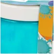 zestaw jiggly slime turkusowy perlowy tuban 500g