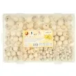 zestaw koraliki w pudelku naturalny aliga 288 szt