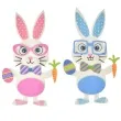 zestaw kreatywny zajaczki wielkanocne piankowe mix arpex