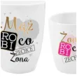 zestaw kubkow ona robi co zechce on robi co zechce zona bgtech 750 ml i 300 ml 2 szt