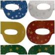 zestaw maski imprezowe w gwiazdki holo mix godan 6 szt