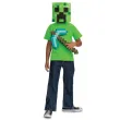 zestaw minecraft creeper diamentowy kilof i maska disguise