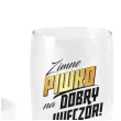 zestaw naczyn kubek i szklanka do piwa bgtech