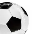 zestaw naczyn papierowych pilkarskie party bialo czarny boland