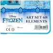 zestaw plastyczny frozen kraina lodu 68 element starpak